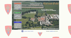 Desktop Screenshot of gjorslev.dk